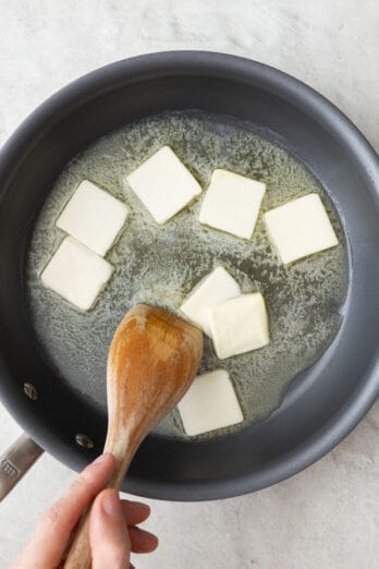 How to melt butter 2 ways.
