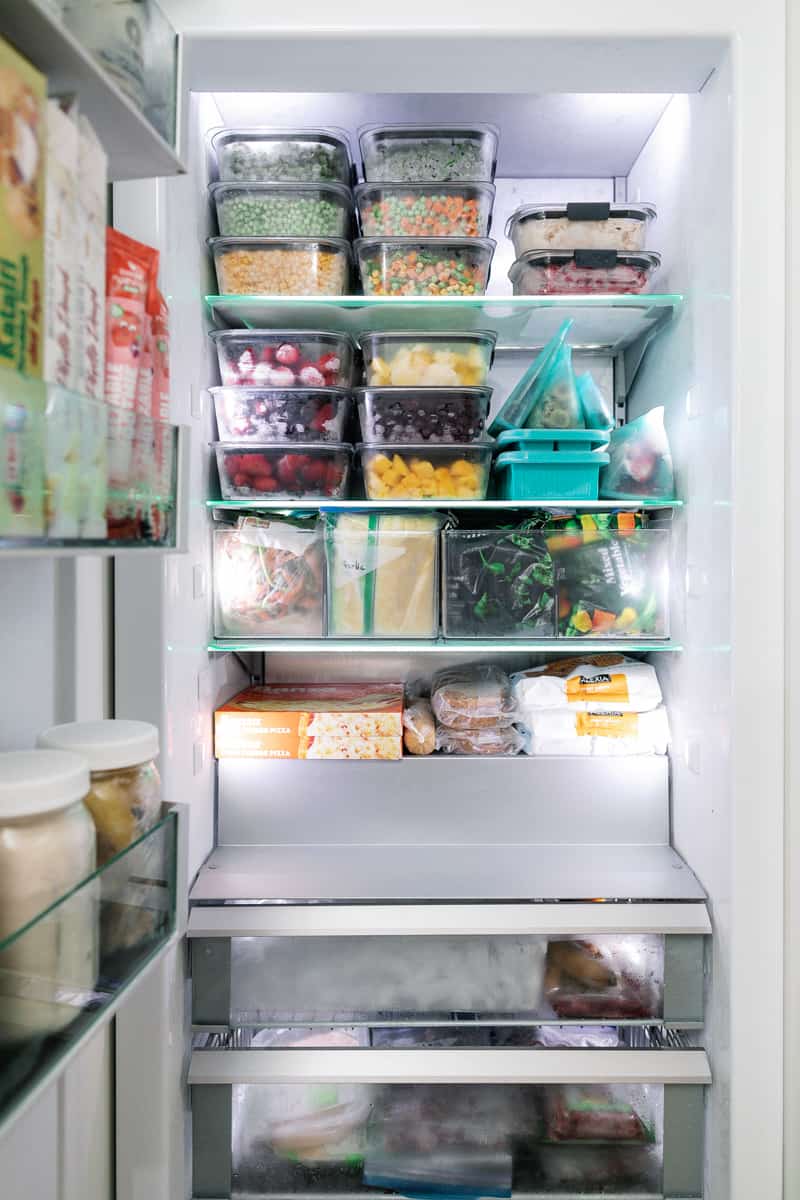 How to organize a freezer.