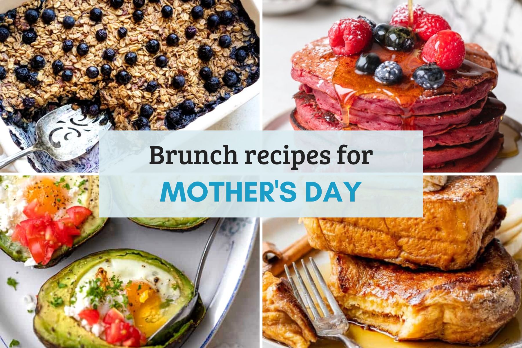 Mother's Day Brunch Ideas image for landing page.