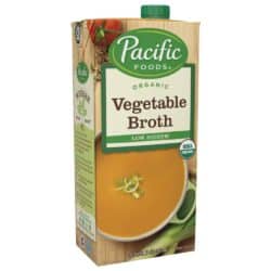 Pacific Foods Organic Vegetable Broth, Low Sodium, 32oz