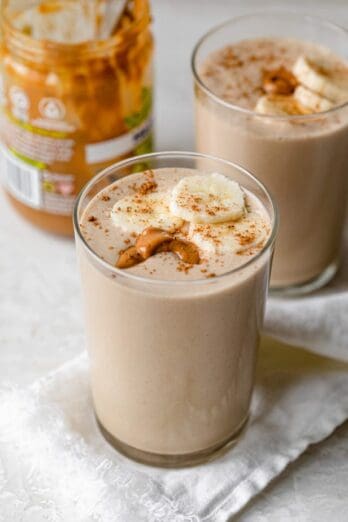 Peanut butter smoothies