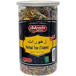 Zhourat loose floral herbal tea.